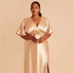 Birdy Grey Jesse Bridesmaid Dress in Gold